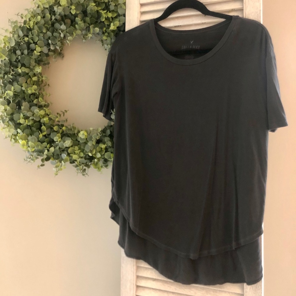 Black Oversized Tee